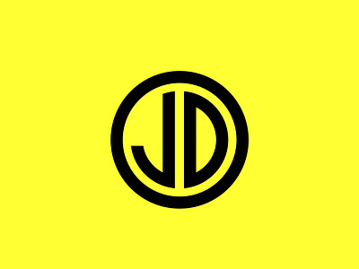 jd round logo design