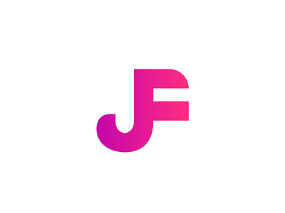 jf fj creative logo design