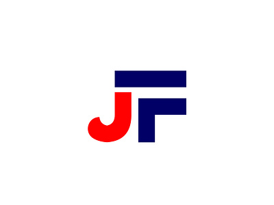 jf fj logo design