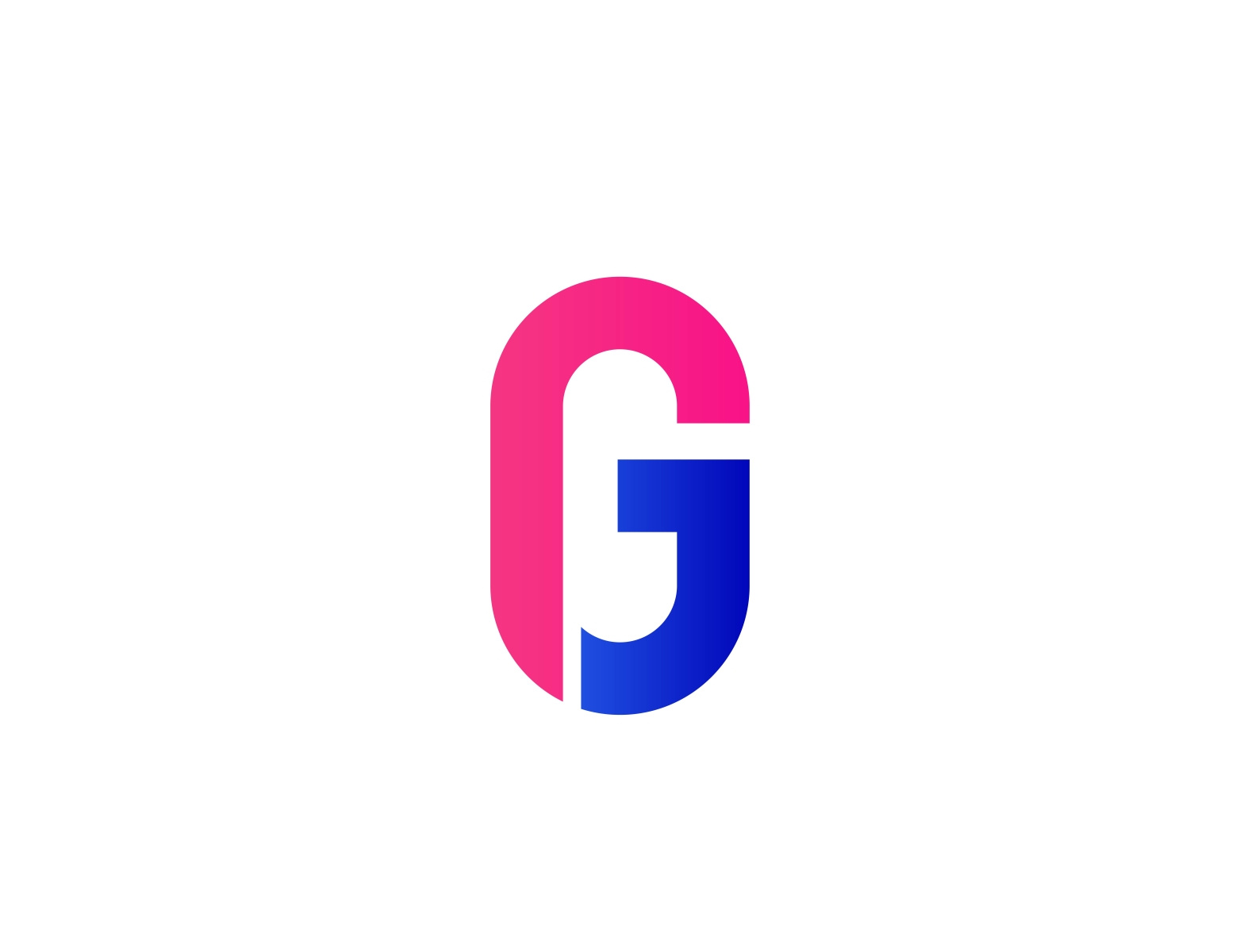 jg gj letter logo design by xcoolee on Dribbble