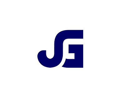 jg gj unique logo design