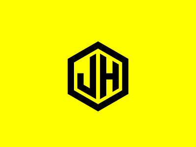 jh hexagon logo design