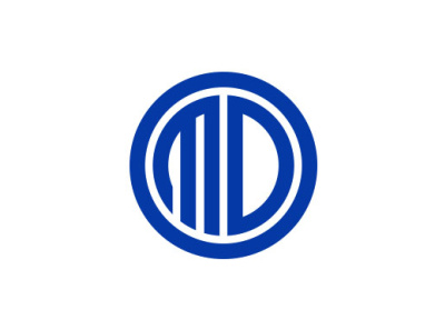 MD logo design
