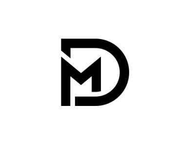 MD DM logo design