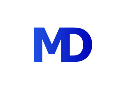 MD logo design