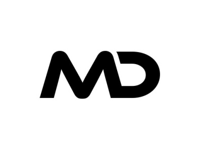 MD logo design