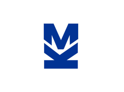 MK KM logo design