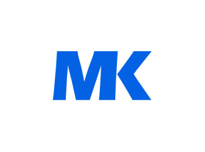 MK letter logo design by xcoolee on Dribbble
