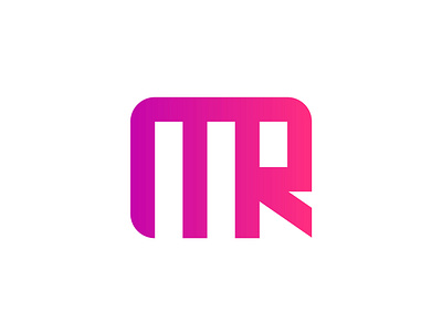 MR unique logo design