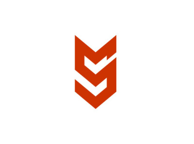 MS SM unique logo design