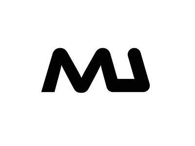 MU letter logo design