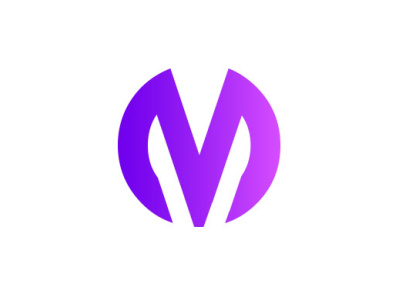 MV VM logo design vector