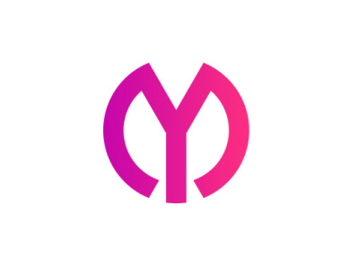 MY YM unique logo design