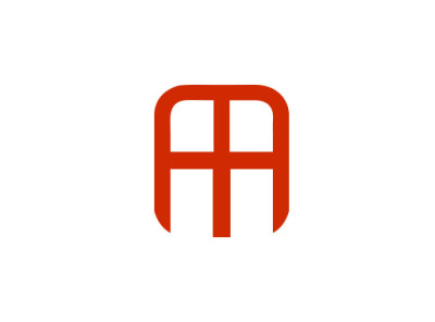 AA unique logo design