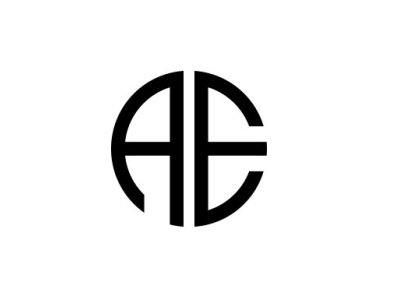 AE monogram logo design by xcoolee on Dribbble