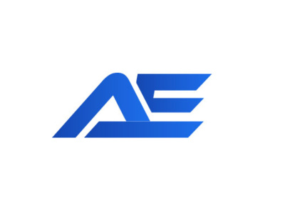 AE letter logo design