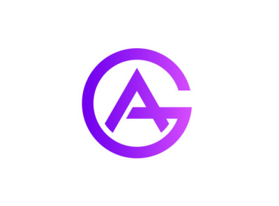 AG GA modern logo design