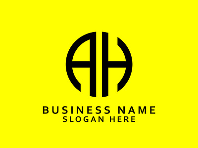 AH logo design