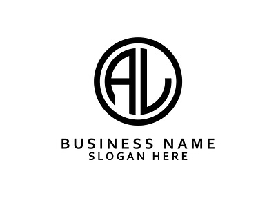 AL Monogram logo design