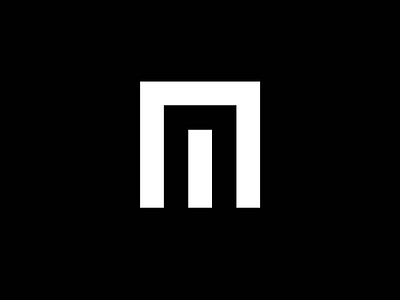 AM MA Modern logo design