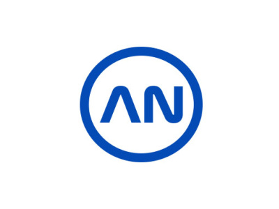 AN Modern logo design