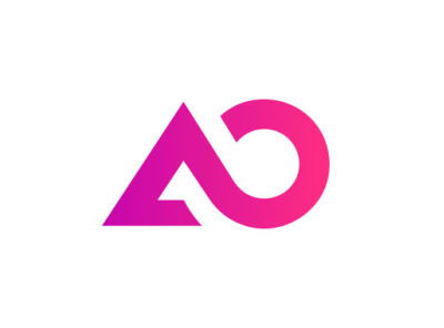 AO Modern logo design