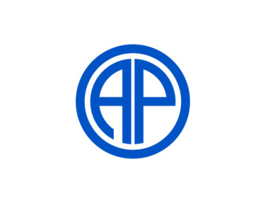 AP Monogram logo design