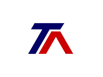 TA letter logo design
