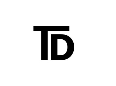 TD logo design branding design business logo creative logo d design flat design illustration letter td logo logo design t td td letter td logo td logo design unique logo