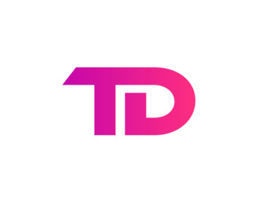 TD Modern logo design
