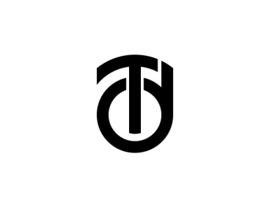 TD DT Monogram logo design