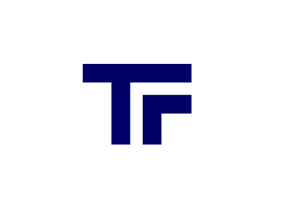 TF Letter logo design