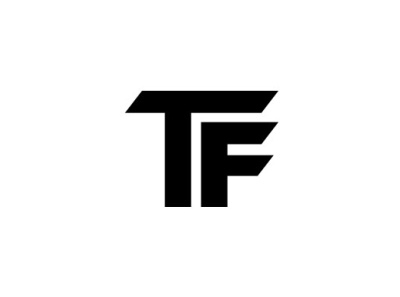 TF letter logo design