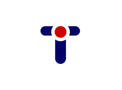 TI IT Modern logo design