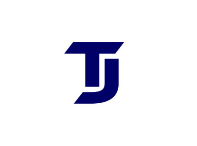 TJ JT Letter logo design