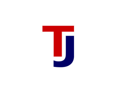 TJ JT Modern logo design