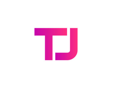 TJ Letter logo design