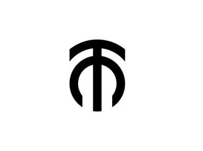 TM MT Monogram logo design