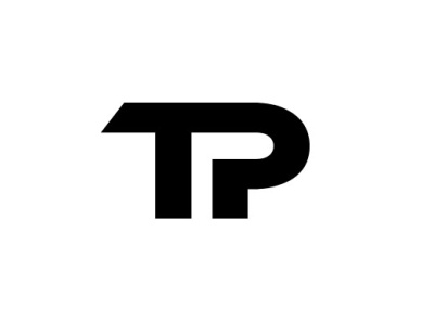 TP Letter logo design