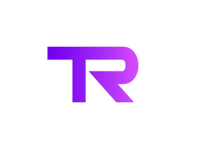 TR Monogram logo design