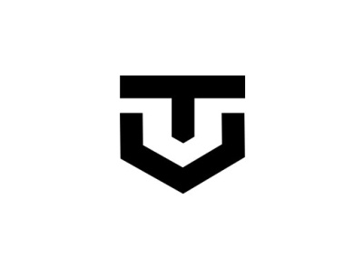 TV VT Monogram logo design