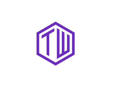 TW modern logo design