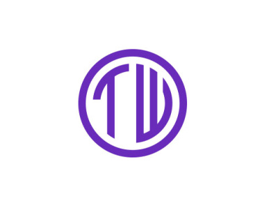 TW Monogram logo design