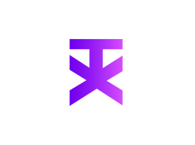 TX XT Monogram logo design
