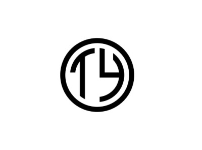 TY  Monogram logo design