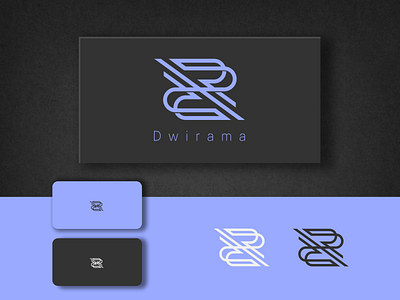 Letter DR - Dwirama branding creative creative logo design flat graphic design identity logo logo design minimal minimalist minimalist logo modern modern logo monogram monogram logo unique unique logo vector