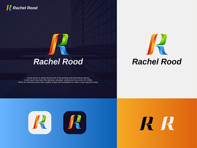 Rachel Rood branding creative creative logo design flat graphic design identity identity design logo logo design minimal minimalist minimalist logo modern modern logo type unique unique logo vector