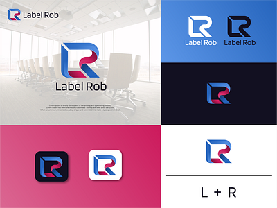 Label Rob brand identity branding branding design creative creative logo design flat graphic design identity identity branding identity design logo logo design minimalist minimalist logo modern modern logo unique unique logo vector