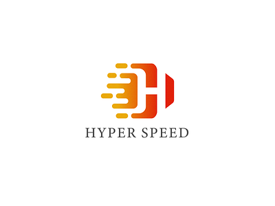 Hyper Speed art branding creative design flat graphic design identity illustration logo minimal modern unique