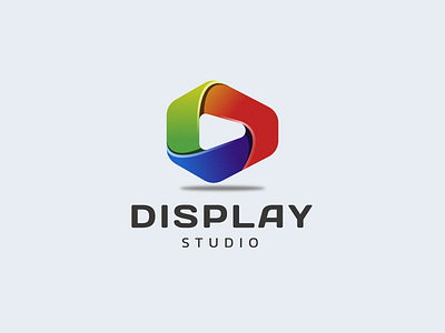 Display Studio 3d abstract adobe illustrator art branding creative design flat graphic design identity illustration logo minimal modern unique